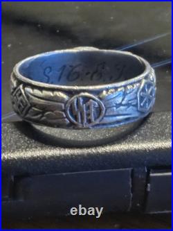 German WWII Rings West Wall And AHonor Rings
