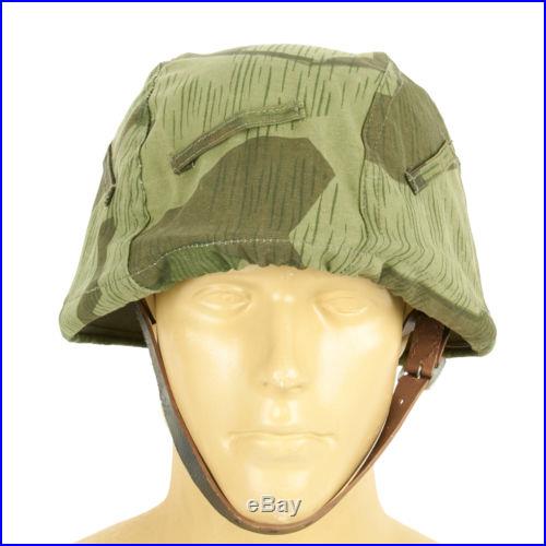 German WWII Splinter Pattern Helmet Cover- fits M35, M40, M42 Shells
