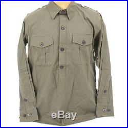 German WWII Wehrmacht Olive Grey Field Shirt-LUS 42-44