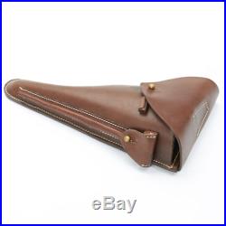 German WWI Navy Luger P04 Brown Leather Holster, Naval P-04 Luger Holster