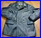 German WW 2 Kriegsmarine Navy Officer's U Boat Leather Jacket Noble House XL