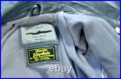German WW 2 Kriegsmarine Navy Officer's U Boat Leather Jacket Noble House XL