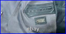 German WW 2 Kriegsmarine Navy Officer's U Boat Leather Jacket Noble House XL
