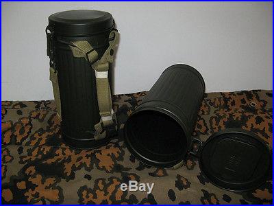 German WW 2 Wehrmacht gas mask canister can complete army Heer Elite