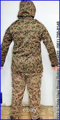 German Waffen-SS Erbsenmuster Pea Dot Pat. Camo Non-Reversible Hooded Fatigues