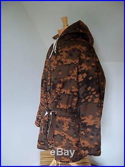 German Waffen WW2 Autumn Oak Pattern Reversible Camouflage Parka Czech Made 2XL