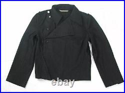 German Wh Panzer Black Wool Outdoors Jacket & Pants Set Size S Wwii Repro