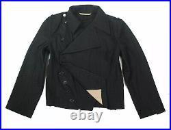 German Wh Panzer Black Wool Outdoors Jacket & Pants Set Size S Wwii Repro