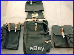 German Wwii Engineer Assault Pack Backpack With Side Pouches 3 Pcs