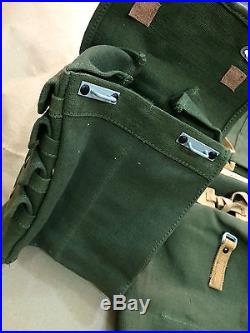 German Wwii Engineer Assault Pack Backpack With Side Pouches 3 Pcs