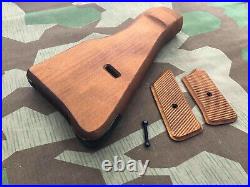 German Wwii Mp44 Wood Stock And Grip Set Best Quality