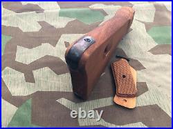 German Wwii Mp44 Wood Stock And Grip Set Best Quality