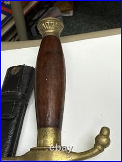 German Wwii Post Wwii Hunting Cutlass