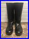 German Wwii Ww2 Reenactors Black Leather Hobnail Boots Size 15  XL Xlnt Cond
