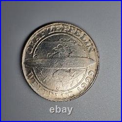 German Zeppelin thaler coin replica Luitpold Deutsche Reich King Prince set lot