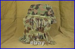 German army ww2 elite sniper face veil reproduction printed band version