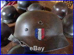 German helmet french volunteer M35