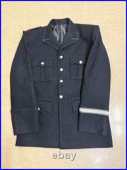 German officer SS Allgemeine black wool Tunic & Breeches WW2 M32 Uniform