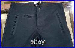 German officer SS Allgemeine black wool Tunic & Breeches WW2 M32 Uniform