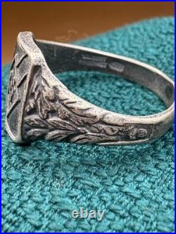 German officer's ring. Wehrmacht, 1936-1945, World War II