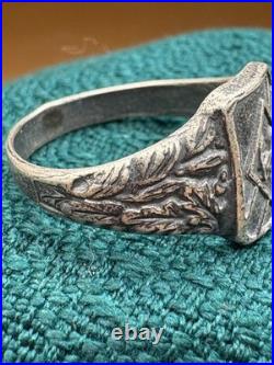 German officer's ring. Wehrmacht, 1936-1945, World War II