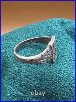 German officer's ring. Wehrmacht, 1936-1945, World War II