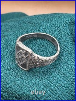 German officer's ring. Wehrmacht, 1936-1945, World War II