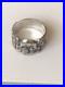 German silver ring. World War II