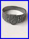 German silver ring. World War II