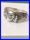 German silver ring. World War II