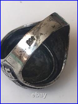 German silver ring. World War II