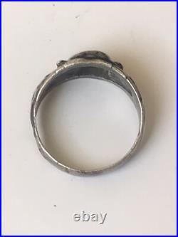 German silver ring. World War II