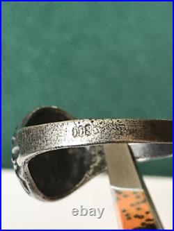 German silver ring. World War II