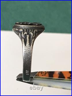 German silver ring. World War II