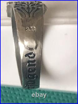 German silver ring. World War II