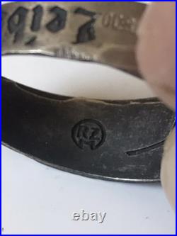 German silver ring. World War II