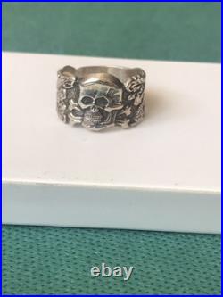 German silver ring. World War II