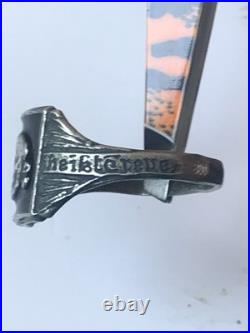 German silver ring. World War II