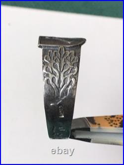 German silver ring. World War II