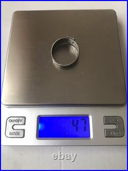 German silver ring. World War II