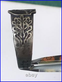 German silver ring. World War II