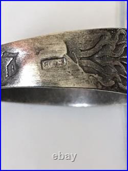 German silver ring. World War II