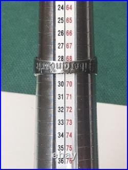 German silver ring. World War II