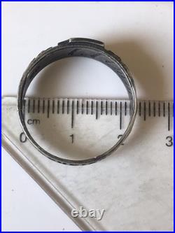 German silver ring. World War II