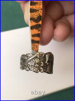 German silver ring. World War II