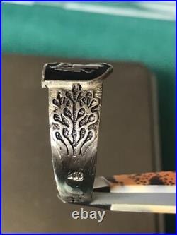 German silver ring. World War II