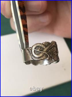 German silver ring. World War II