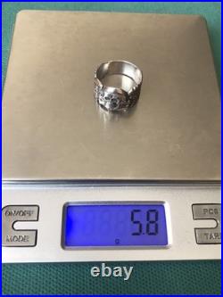 German silver ring. World War II