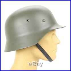 Green WW2 German Elite Wh Army M35 M1935 Steel Helmet Stahlhelm Green