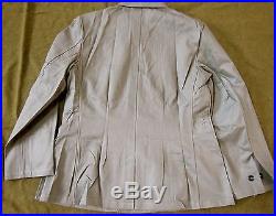 H11A WWII GERMAN HEER ARMY M43 REED GREEN HBT SUMMER COMBAT FIELD JACKET-2XLARGE